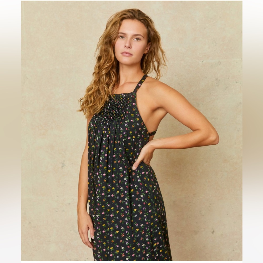 Christy Dawn Sabine dress in night garden, S